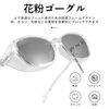 FEISEDY B1050 Pollen Glasses, Sunglasses, Men's, Color Changing Dimmable, Polarized Glasses, Women's, Windproof, Dustproof, Casual, UV Protection, Protective Glasses, Droplet Infection Prevention, Viruses, Pollen Fever, Ultra Lightweight, Unisex, Transpar