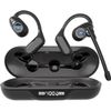 Bluetooth 5.4 Headset W/Detachable Microphone, Open Ear Headphones W/Noise Cance