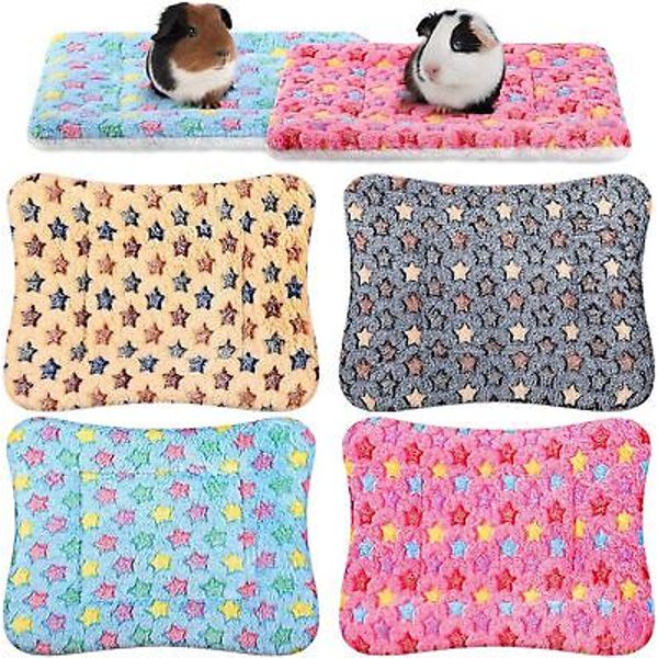 Tuanse 4 Pack Guinea Pig Bed Mat 12.6 x 9.8 Inch, as the picture shown