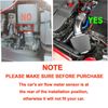 3"  76mm Car Cold Air Intake Filter Induction Kit Pipe Power Flow Hose System