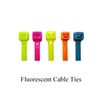 100 x Fluorescent Green Cable Ties 200 x 4.8mm / Extra Strong Zip Tie Wraps