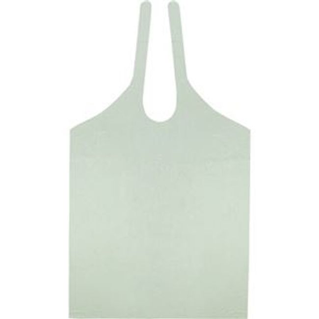 Fast Late PE Meal Apron Tie-on Type Green FR-839 1 set (500 sheets: 50 sheets x 10 boxes) ds-2438542