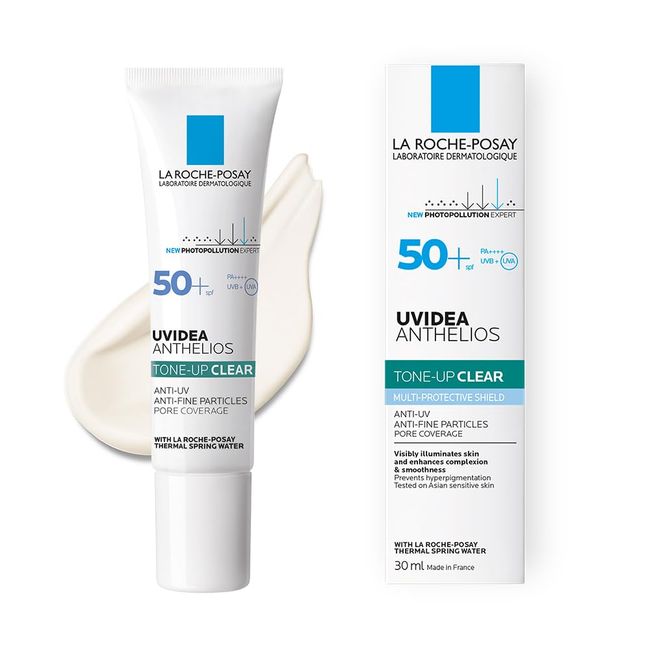 La Roche-Posay [Sunscreen Makeup Foundation] UV Idea XL Protection Tone Up, Clear, SPF50+ PA++++ Moisturizing, Sensitive Skin, Moisturizing, Moisturizing, Moisturizing, Moisturizing, Sticky Skin,