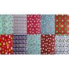 10 Assorted Sheets Christmas Gift Wrapping Paper - Cute Juvenile Designs