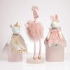 Stephen Joseph Super Soft Plush Dolls Large, Bunny 4 inch