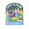 Floss & Rock Dino Stick & Play Book, 1 EA
