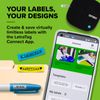 DYMO LetraTag 200B Bluetooth Label Printer Portable Value Pack for Smartphones