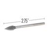 ToolTreaux Diamond Coated Cutting Burrs Set Assorted Rotary Tools 30pc 150 Grit