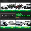 Wireless Switch Panel 4 Gang Led Light Bar Flash Remote Control Relay System Box