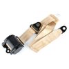 Beige 3 Point Seat Belt Set Retractable & Adjustable For Nissan Quest Replace