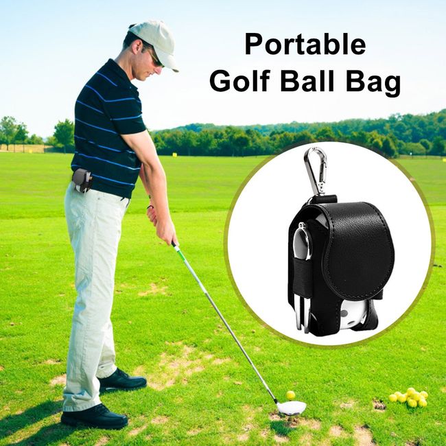 Portable Golf Ball Storage Pouch