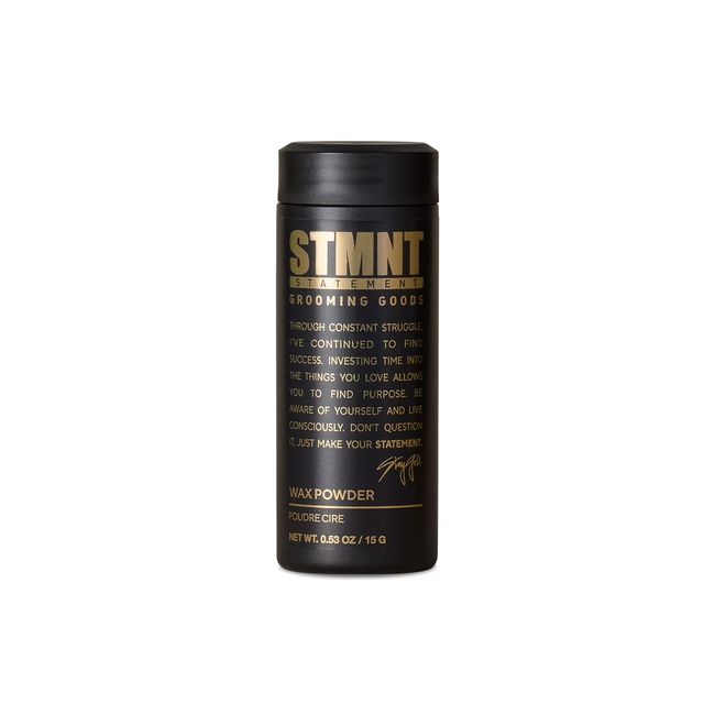 STMNT Grooming Goods Wax Powder, 15g | Semi-Matte Finish | Added Grip and Volume | Medium Control | Easy To Wash Out | Fuller Feeling Hair