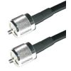 Procomm 3 feet Coaxial Cable Jumper with PL259 Connectors