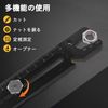 Multi-functional Utility Cutter, Versatile Tool Cutter, Multi-Purpose Utility Cutter, Cardboard Cutter, Utility Knife, Lightweight, Sharp, Tape Measuring Device (Black)
