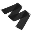 WARRIOR Grip Cord Cover Sleeves for Tattoo Machine Cable 5x116cm Pack of 125pcs Colors Red Blue Black (BLACK)