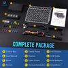 4 Gang Switch Panel LED Touch Toggle ON-Off Relay Circuit Control Box For RV ATV