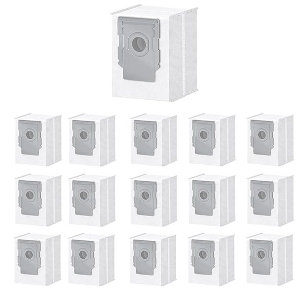 16 pack Robot Vacuum Cleaner Dust Bag Filter Bags for i7 i7 + Plus E5 E6