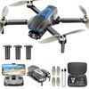 Foldable Drone with Camera 4K Brushless Motor RC Drone for Adults Beginner Gifts