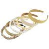 VOCOSTE All-match Headband Combination Upgrade Yellow 7pcs
