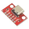 10PCS USB C Breakout Board Type C Connector Board 3.1 Serial Basic Female Connector USB Breakout Board Adapter Board Module