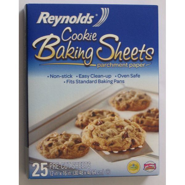 Reynolds Cookie Baking Sheets Non-stick Parchment Paper 2-pack (25 Count Each) (2)