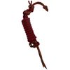Weaver Leather Diamond Braid Rope Holder and Lead, Sangria/Gold