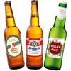 4 Pack of Personalised Beer Bottle Labels (Type 3) - Any Name & Message