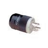 Marinco 2018BP-24 4-Wire 12/24V Trolling Motor Plug, Black