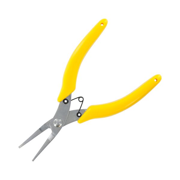 Modelcraft 1-Piece Flat Nose Pliers, Silver