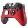 eXtremeRate Red Shadow Soft Touch Replacement Faceplate Front Shell for Xbox One Elite Controller Model 1698