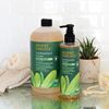 Desert Essence Thoroughly Clean Face Wash - Original - 32 Fl Ounce - Tea Tree Oil - For Soft Radiant Skin - Gentle Cleanser - Extracts Of Goldenseal, Awapuhi, & Chamomile Essential Oils