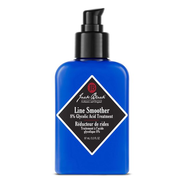 Jack Black Line Smoother 8% Glycolic Acid Treatment, 3.3 Fl Oz (Pack of 1)