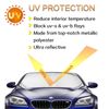 Car Front Window Sun Shade Visor Folding Auto Windshield Block Cover Protector