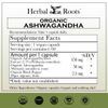 ORGANIC ASHWAGANDHA