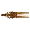 Purpledip Brass Wall Decor Accent Figurine: Dancing Peacocks Statue (12649B)