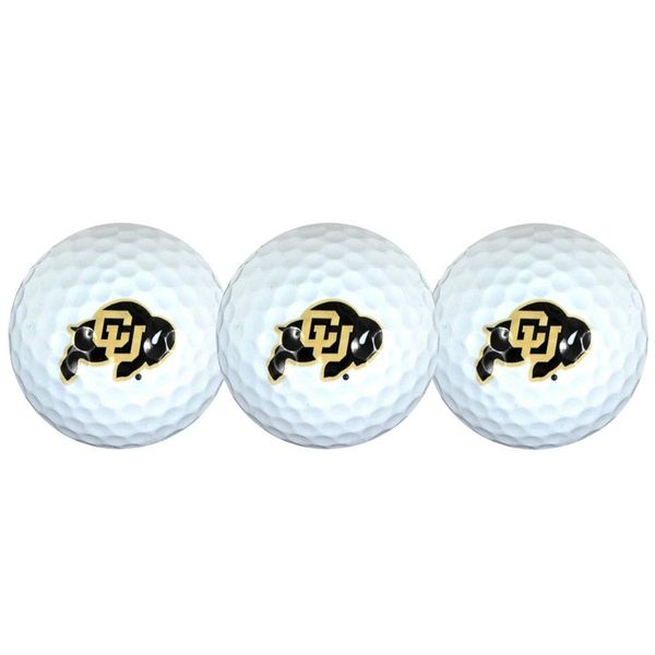 Team Effort Colorado Buffaloes Golf Ball 3 Pack