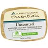 Clearly Natural, Glycerine Soap, Unscented, 4 oz