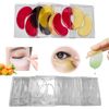 Reusable DIY Eyecare Forms Set 12 Pack Transparent Eye Patch Maker Tray Safe Skin Friendly Customizable Face Mask Tools