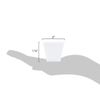 Tiny Temptations 40 Elegant Multi-use Plastic Square Mini Cube Dessert Cups/Small Cube Pots - 2oz (50ml) - Clear