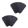 Healifty 40pcs Foot File Replacement Sandpaper Pedicure Refill Pads Foot File Exfoliating Scrubber Pedicure Accessories Black