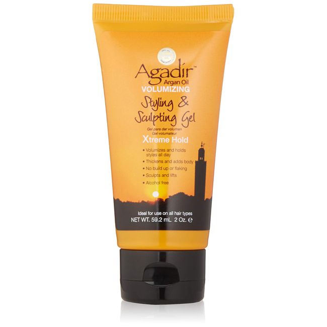 Agadir Argan Oil Volumizing/Styling & Sculpting Gel Xtreme Hold 59.2 ml