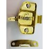 Brass Table Sash Lock Cam-Type spring release dining kitchen leaf close switch