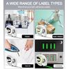 Phomemo P12 Label Maker, Bluetooth Label Maker Machine with Tape, Bluetooth Thermal Label Printer handheld, Label Machine for Home and Office/Outdoor Use