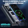 Digital Car Air Compressor Rechargeable Wireless Tire Inflator Portable Air Pump