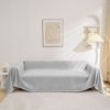 Grey Sofa Cushion Covers Sofa Covers Dog Couch Cover for Sofa Chenille Couch Sof