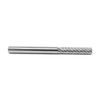 SA-43 Double Cut Solid Carbide Burr Die Grinder Bit 1/8" x 9/16" on 1/8" Shank