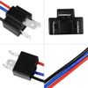 HUIQIAODS 9003 HB2 H4 Headlight Socket Plug Male Wire Harness Cable Connector