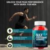 (1 Pack) 180RX Gummies for Men – 180 RX Male Performance Gummies, Energy