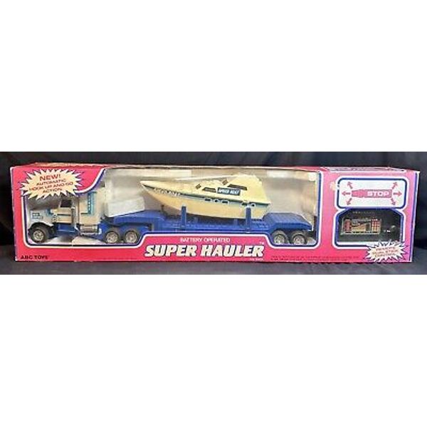 ABC Toys Super Launch Hauler Remote Control Semi Truck, Boxed No. 1118 Tested