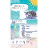 Diving Log Book, 6 Holes, 40 Count, Fish Log Refills, White & Blue Basic